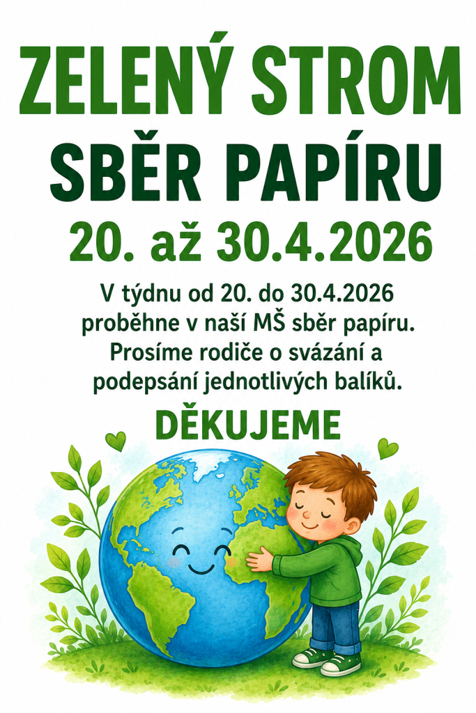 sběr papíru